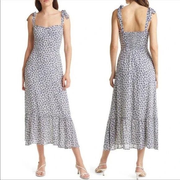 Reformation Nikita Dress in Bombay size 12 NWT - Picture 2 of 9